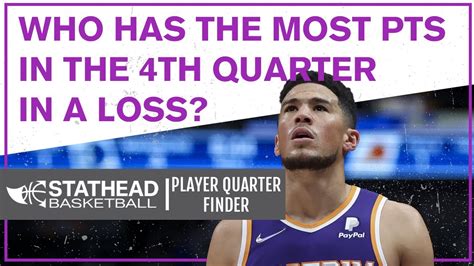 quarter by quarter stats nba|Player Quarter Finder .